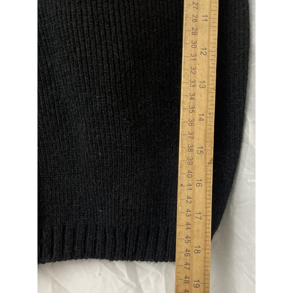 Cover Charge Vintage 90s Black Gold Gemstone Sweater One Size Knitted - Picture 8 of 11